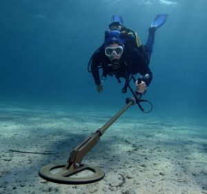 undervands metaldetektor